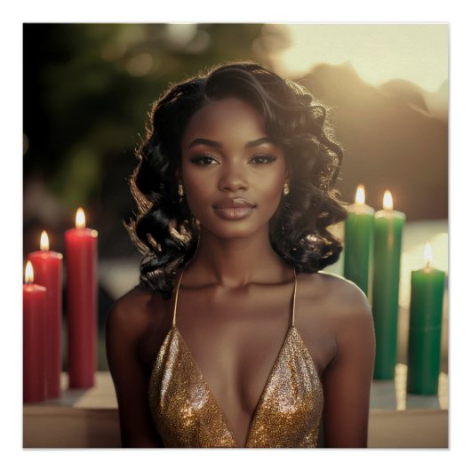 KWANZAA - HAPPY KWANZAA -  PERFECT POSTER (Voorkant)