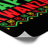 Kwanzaa - Happy Kwanzaa Poster (Hoek)