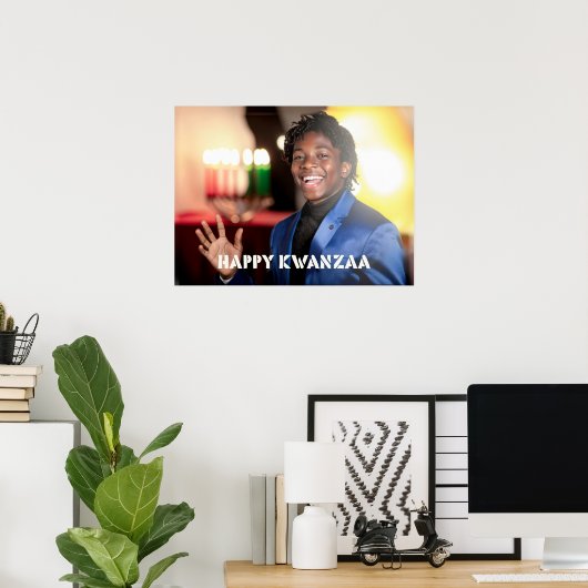  KWANZAA - HAPPY KWANZAA - POSTER (Thuiskantoor)