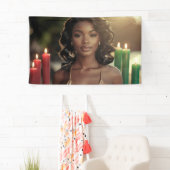 KWANZAA - HAPPY KWANZAA -  SPANDOEK (Insitu)