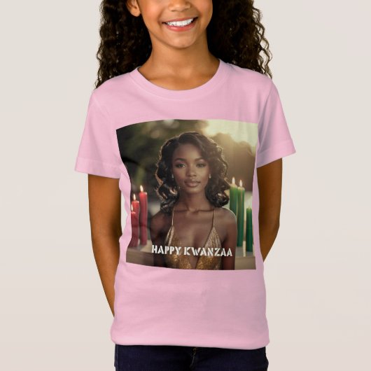 KWANZAA - HAPPY KWANZAA -  T-SHIRT (Voorkant)