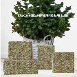 Kwanzaa Holiday 017 Cadeaupapier