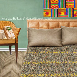 Kwanzaa Holiday-31 Fleece Deken