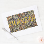 Kwanzaa Holiday 31 Rechthoekige Sticker (Envelop)