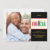 Kwanzaa Holiday Blessings | 1 Fotokaart Kaart (Voorkant)