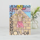 Kwanzaa Holiday Card Bedankkaart (Staand voorkant)