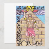 Kwanzaa Holiday Card Bedankkaart (Voorkant / Achterkant)