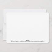 Kwanzaa Holiday Card Feestdagenkaart (Achterkant)