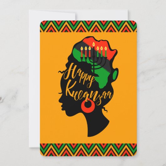 Kwanzaa Holiday Card Feestdagenkaart (Voorkant)