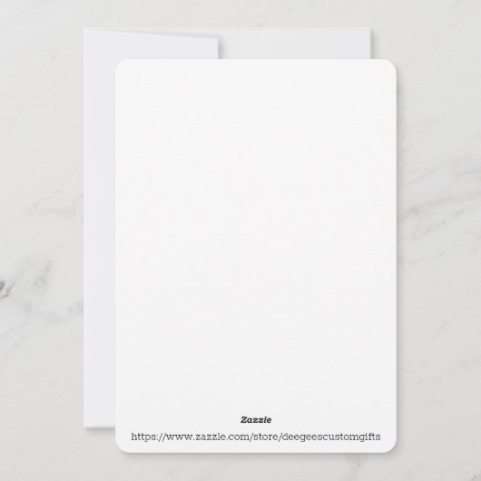 Kwanzaa Holiday Card Feestdagenkaart (Achterkant)