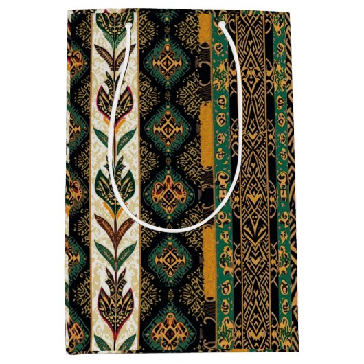 Kwanzaa Holiday Elegance Medium Cadeauzakje (Voorkant)