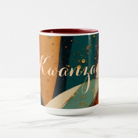 Kwanzaa Holiday Elegance  Mok (Midden)