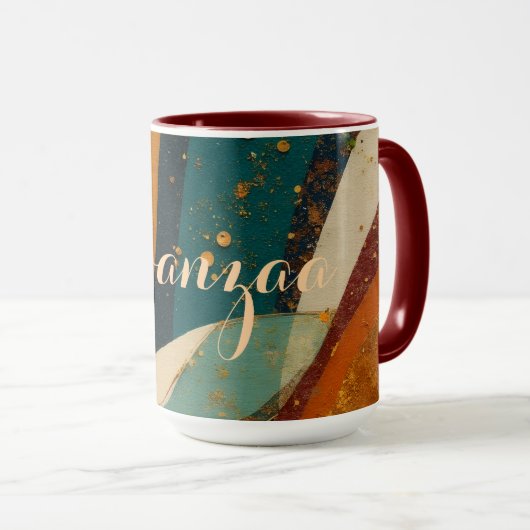 Kwanzaa Holiday Elegance  Mok (Voorkant rechts)