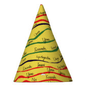 Kwanzaa Holiday Patronen Feesthoedjes (Rechts)