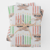 Kwanzaa Inpakpapier Vel (In situ)