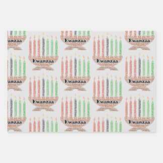 Kwanzaa Inpakpapier Vel