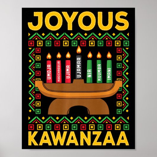 Kwanzaa - Joyous Kwanzaa Poster (Voorkant)