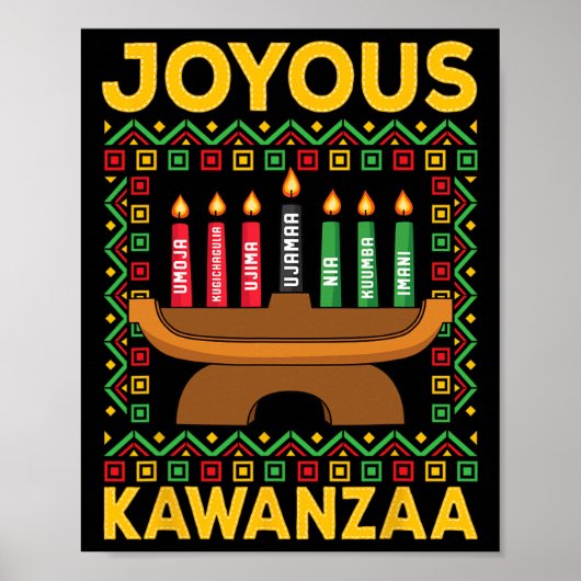 Kwanzaa - Joyous Kwanzaa Poster (Voorkant)