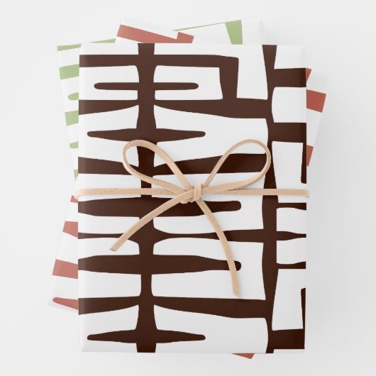 Kwanzaa Juneteenth Black Holiday Inpakpapier Vel (In situ)