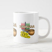 Kwanzaa kaarsen - grote koffiekop (Rechts)
