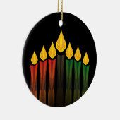kwanzaa kaarsen keramisch ornament (Rechts)