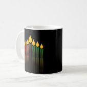 kwanzaa kaarsen koffiemok (Voorkant links)