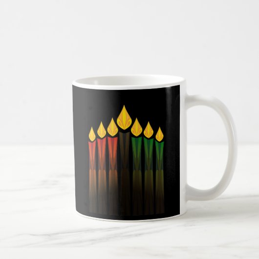kwanzaa kaarsen koffiemok (Rechts)