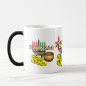 Kwanzaa kaarsen - magische mok (Links)