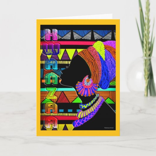Kwanzaa Kaart (Voorkant)
