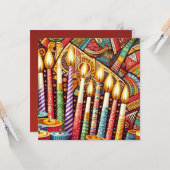 Kwanzaa  kaart (Voorkant / Achterkant in situ)