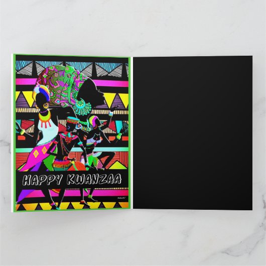 Kwanzaa Kaart (Binnen)