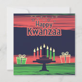 Kwanzaa Kaart (Voorkant)