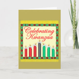 KWANZAA-Kaart Feestdagen Kaart