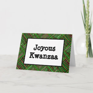 Kwanzaa Kaart - Joyous #1