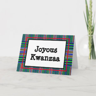 Kwanzaa Kaart - Joyous #13