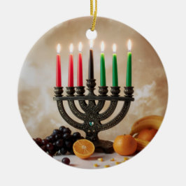 KWANZAA KERAMISCH ORNAMENT