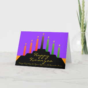 Kwanzaa Kinara Card van A. McDaniel Kaart