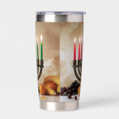 KWANZAA - KINARA -  GEÏSOLEERDE DRINKBEKER (Links)