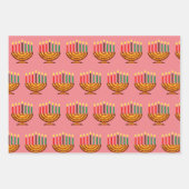 Kwanzaa Kinara Inpakpapier Vel (Voorkant 2)