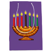 Kwanzaa Kinara Medium Cadeauzakje (Voorkant)