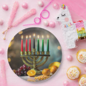 KWANZAA - KINARA -  PAPIEREN BORDJE (Feest)