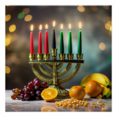 KWANZAA - KINARA -  PERFECT POSTER (Voorkant)