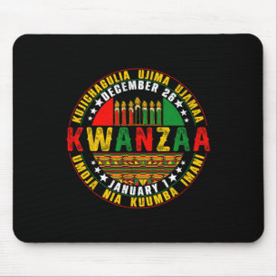 Kwanzaa Kinara Principes Kaarsen Pan Muismat