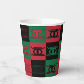 Kwanzaa Kujichagulia Paper cup Papieren Bekers (Links)