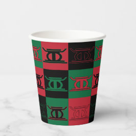 Kwanzaa Kujichagulia Paper cup Papieren Bekers