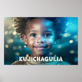 KWANZAA - KUJICHAGULIA -  POSTER