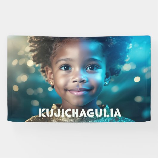 KWANZAA - KUJICHAGULIA -  SPANDOEK (Horizontaal)