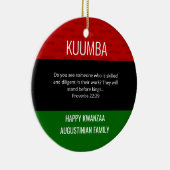 Kwanzaa KUMBA Keramisch Ornament (Rechts)