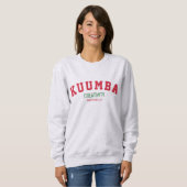 Kwanzaa KUUMBA Creatief Persoonlijk Trui (Voorkant volledig)