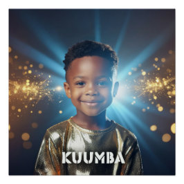 KWANZAA - KUUMBA - Kreativiteit Perfect Poster